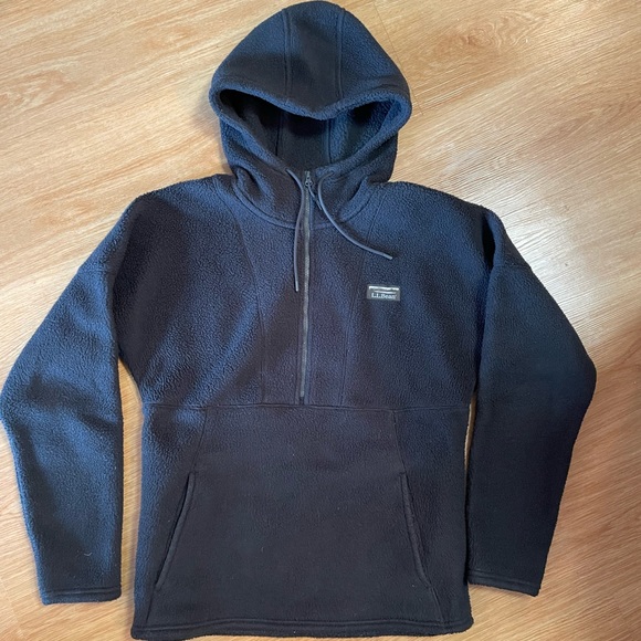L.L. Bean | Tops | Ll Bean Katahdin Fleece Halfzip Hoodie | Poshmark